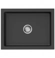 Кухонная мойка Natceramic Omoikiri Mikura 61-BL черный 4997069