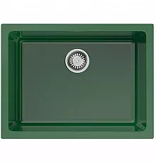 Кухонная мойка Natceramic Omoikiri Okinoshima 61-U/I-RG Glossy royal green 4911263