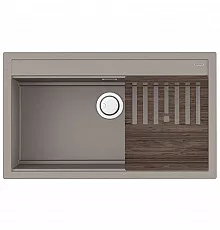 Кухонная мойка Artceramic Omoikiri Kitagawa 86-LB-GR leningrad grey 4993796