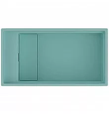 Кухонная мойка Artceramic Omoikiri Kinaru 86-U/I AZ azur blue 4993028