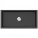 Кухонная мойка Natceramic Omoikiri Mikura 91-BL черный 4997087