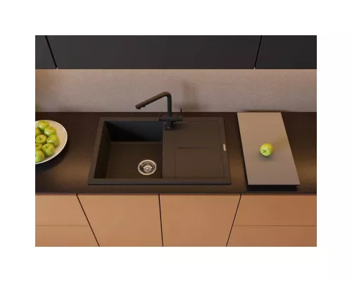 Заказать Кухонная мойка Artceramic Omoikiri Sumi 79A-GB графит 4997097 в магазине сантехники Santeh-Crystal.ru