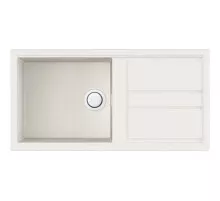 Кухонная мойка Artceramic Omoikiri Kitagawa 100-WH белый 4993787