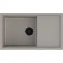 Кухонная мойка Artceramic Omoikiri Sintesi 86-GR ленинградский серый 4997134 Кухонная мойка Artceramic Omoikiri Sintesi 86-GR ленинградский серый 4997134