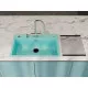 Приобрести Кухонная мойка Artceramic Omoikiri Kitagawa 79-LB-WH белый 499399 в магазине сантехники Santeh-Crystal.ru