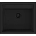 Кухонная мойка Artceramic Omoikiri Sintesi 57-GB графит 4997140 Кухонная мойка Artceramic Omoikiri Sintesi 57-GB графит 4997140
