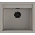 Кухонная мойка Artceramic Omoikiri Sintesi 57-GR ленинградский серый 4997144 Кухонная мойка Artceramic Omoikiri Sintesi 57-GR ленинградский серый 4997144