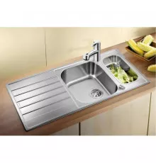 Кухонная мойка Blanco Livit 6S Centric Полированная сталь 516191