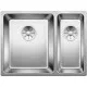Заказать Кухонная мойка Blanco Adano 340/180-IF InFino зеркальная полированная сталь 522975 в магазине сантехники Santeh-Crystal.ru