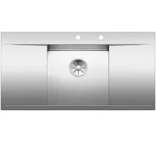 Кухонная мойка Blanco Flow 45S-IF InFino зеркальная полированная сталь 521636