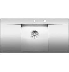 Кухонная мойка Blanco Flow 45S-IF InFino зеркальная полированная сталь 521636