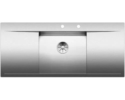 Приобрести Кухонная мойка Blanco Flow 5 S-IF InFino зеркальная полированная сталь 521637 в магазине сантехники Santeh-Crystal.ru