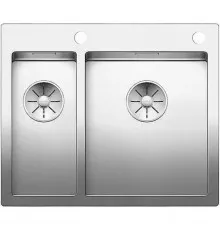 Кухонная мойка Blanco Claron 340/180-IF/A InFino нержавеющая сталь 521647