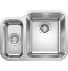 Кухонная мойка Blanco Supra 340/180-U полированная сталь 525214