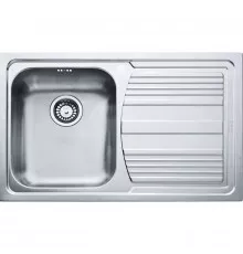 Кухонная мойка Franke Logika LLX 611 декоративная сталь 101.0086.232