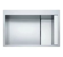 Кухонная мойка Franke Crystal Line CLV 210 полированная сталь/белый 127.0338.949