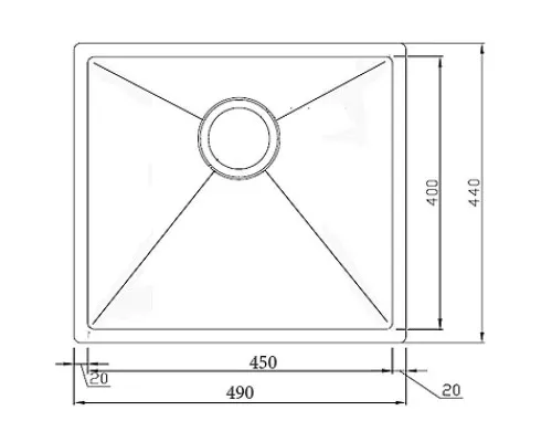 Заказать Кухонная мойка Seaman Eco Marino SME-490-Copper2.A в магазине сантехники Santeh-Crystal.ru