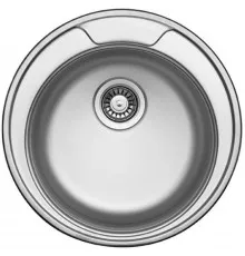 Кухонная мойка Florentina Profi декоративная сталь FO.490.B.10.D.08