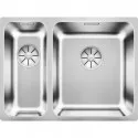 Кухонная мойка Blanco Solis 340/180-IF InFino полированная сталь 526130