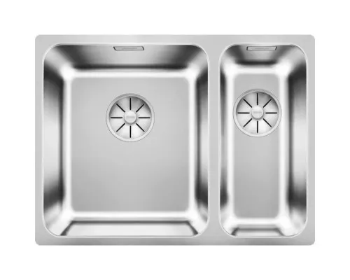 Приобрести Кухонная мойка Blanco Solis 340/180-IF InFino полированная сталь 526131 в магазине сантехники Santeh-Crystal.ru