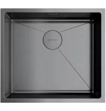 Кухонная мойка вороненая сталь Omoikiri Taki 49-U/IF-GM 4973524