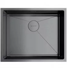 Кухонная мойка вороненая сталь Omoikiri Taki 54-U/IF-GM 4973107