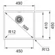 Купить Кухонная мойка Franke Box BXX 210/110-45 полированная сталь 127.0453.655 в магазине сантехники Santeh-Crystal.ru