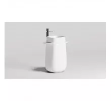 Раковина Salini S-Sense Oriente Totem 1303101G  70x49 см, напольная, белый глянец