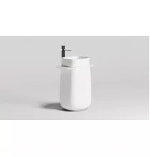 Раковина Salini S-Sense Oriente Totem 1303101G  70x49 см, напольная, белый глянец