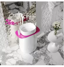 Раковина Salini S-Sense Oriente Totem 1303101GF 70x49 см, напольная, покраска по RAL глянец полностью