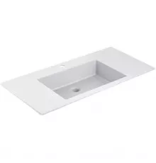 Раковина Vincea VCB-13100W 100x48 см, накладная, белый