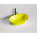 Раковина-чаша Salini S-Sense Mona 110811GF 60x39 см, накладная, покраска по RAL глянец полностью