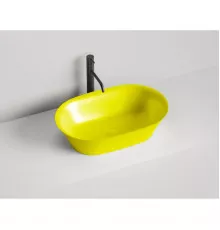 Раковина-чаша Salini S-Sense Mona 110811GF 60x39 см, накладная, покраска по RAL глянец полностью