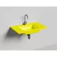 Раковина Salini S-Stone Onda 1402201MF 80x50 см, подвесная, покраска по RAL матовый полностью
