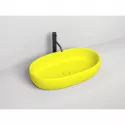 Раковина-чаша Salini S-Stone Luce 110721MF 69x39,5 см, накладная, покраска по RAL матовый полностью