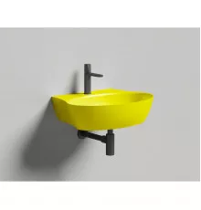 Раковина-чаша Salini S-Sense Alda Wall 01 140311GF 58x45 см, накладная, подвесная, покраска по RAL глянец полностью