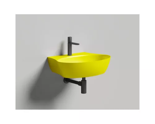 Раковина-чаша Salini S-Stone Alda Wall 01 140321MF 58x45 см, накладная, подвесная, покраска по RAL матовый полностью