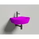 Раковина-чаша Salini S-Stone Alda Wall 01 140321MF 58x45 см, накладная, подвесная, покраска по RAL матовый полностью