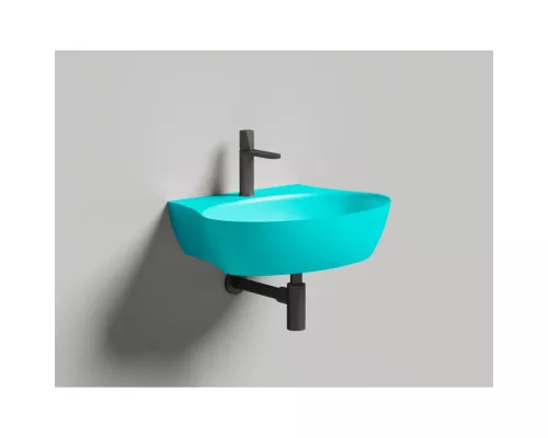 Раковина-чаша Salini S-Stone Alda Wall 01 140321MF 58x45 см, накладная, подвесная, покраска по RAL матовый полностью