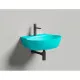 Раковина-чаша Salini S-Stone Alda Wall 01 140321MF 58x45 см, накладная, подвесная, покраска по RAL матовый полностью