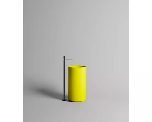 Раковина Salini S-Stone Armonia 01 130111SMF 45x45 см, напольная, покраска по RAL матовый полностью