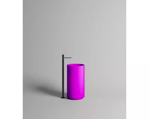 Раковина Salini S-Stone Armonia 01 130111SMF 45x45 см, напольная, покраска по RAL матовый полностью