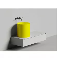 Раковина-чаша Salini S-Stone Armonia 04 130118MF 46x46 см, накладная, покраска по RAL матовый полностью