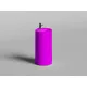 Раковина Salini S-Sense Armonia Round Top 01 130411TGF 46x46 см, напольная, покраска по RAL глянец полностью
