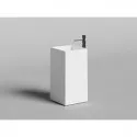 Раковина-чаша Salini S-Stone Armonia Square 01 130521M 46x46 см, напольная, белый матовый