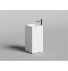 Раковина-чаша Salini S-Stone Armonia Square 01 130521M 46x46 см, напольная, белый матовый