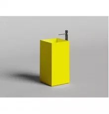 Раковина Salini S-Sense Armonia Square 01 130511GF 46x46 см, напольная, покраска по RAL глянец полностью