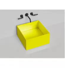 Раковина-чаша Salini S-Sense Armonia Square 02 130512GF 45x45 см, накладная, покраска по RAL глянец полностью