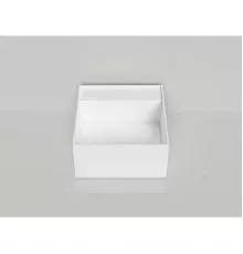 Раковина-чаша Salini S-Stone Armonia Square Top 02 130522TM 45x45 см, накладная, белый матовый