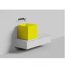 Раковина-чаша Salini S-Sense Armonia Square 03 130513GF 45x45 см, накладная, покраска по RAL глянец полностью